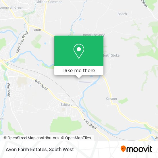 Avon Farm Estates map