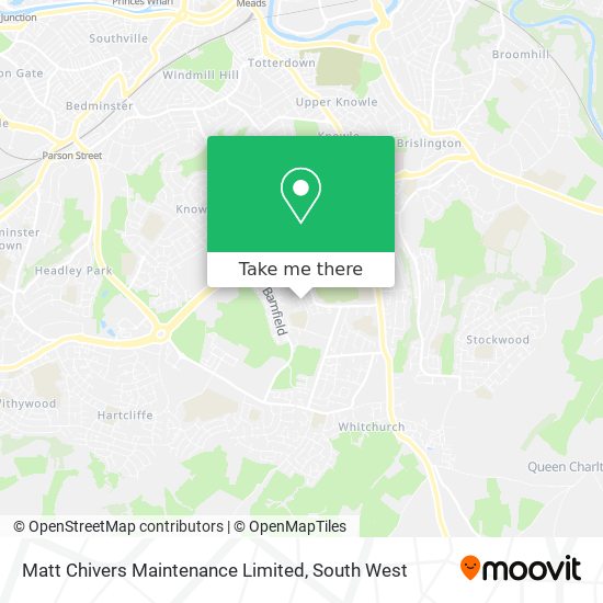 Matt Chivers Maintenance Limited map