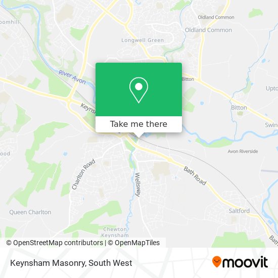 Keynsham Masonry map