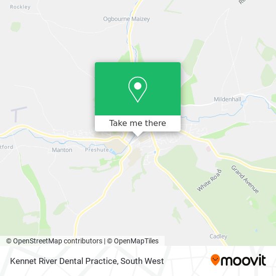 Kennet River Dental Practice map