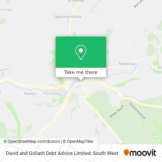 David and Goliath Debt Advice Limited map