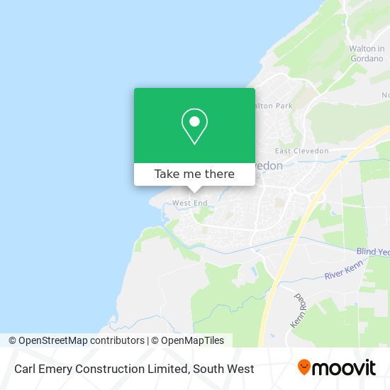 Carl Emery Construction Limited map