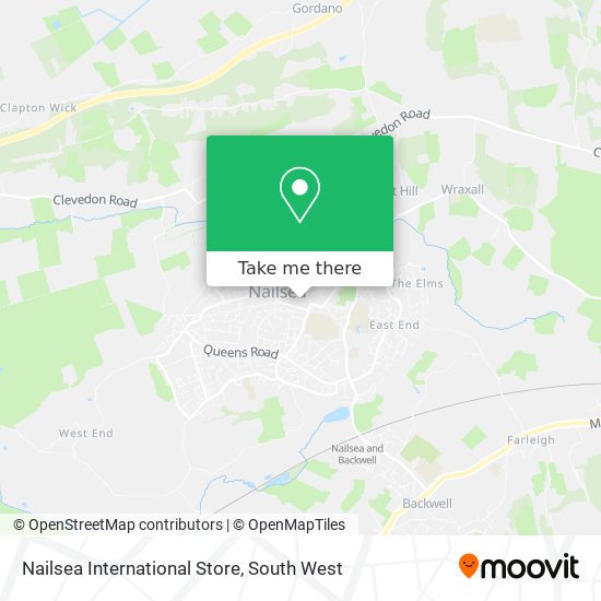 Nailsea International Store map