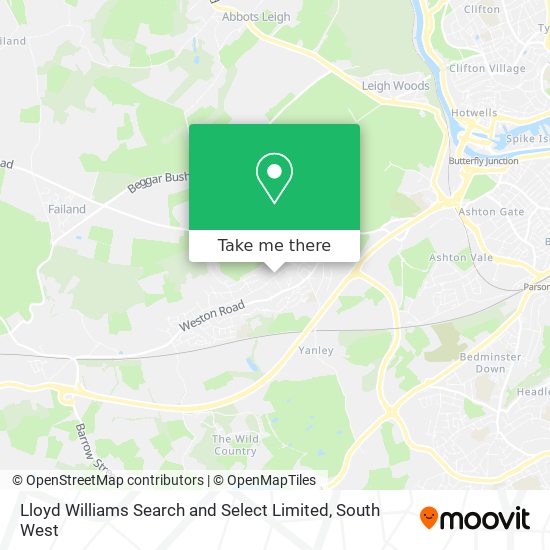 Lloyd Williams Search and Select Limited map