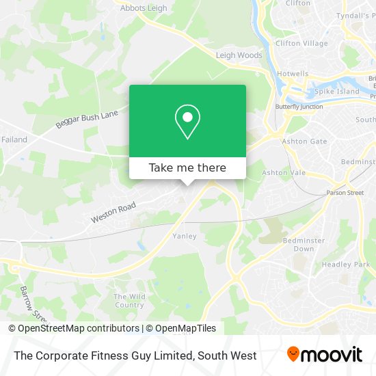 The Corporate Fitness Guy Limited map