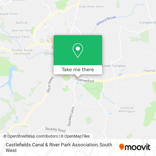Castlefields Canal & River Park Association map