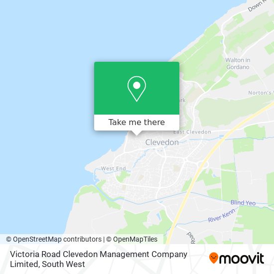 Victoria Road Clevedon Management Company Limited map