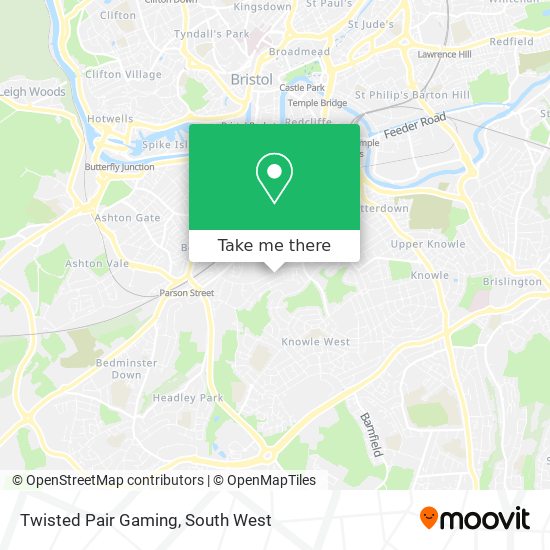 Twisted Pair Gaming map