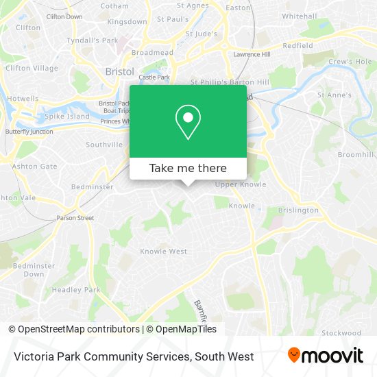 Victoria Park Community Services map