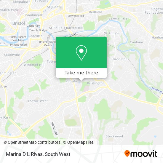 Marina D L Rivas map