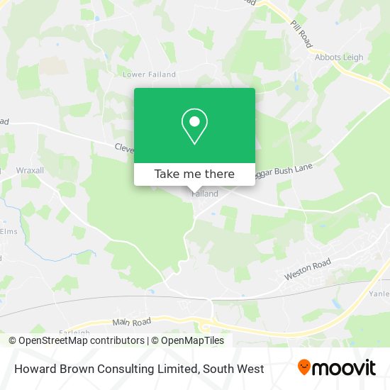 Howard Brown Consulting Limited map