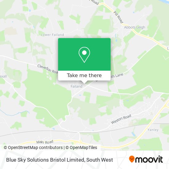 Blue Sky Solutions Bristol Limited map