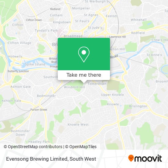 Evensong Brewing Limited map
