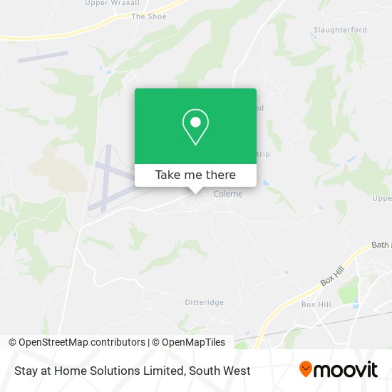 Stay at Home Solutions Limited map