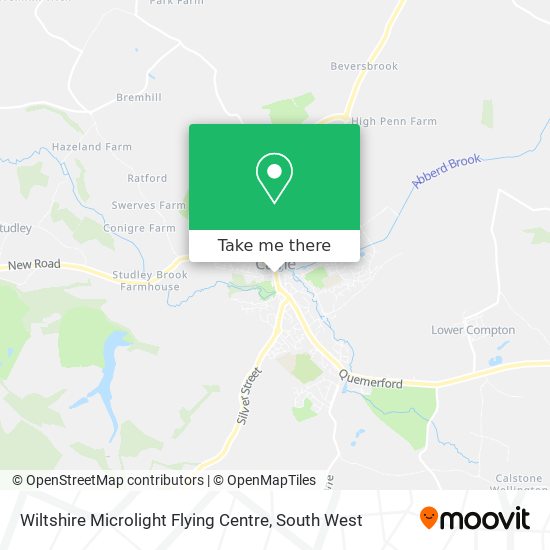 Wiltshire Microlight Flying Centre map