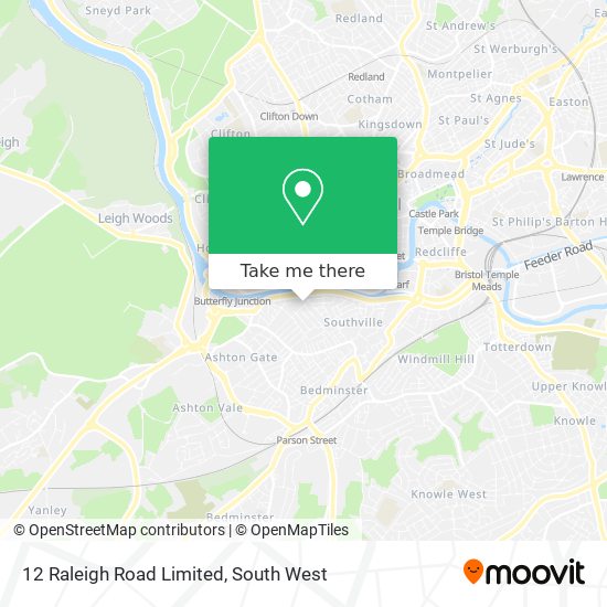 12 Raleigh Road Limited map