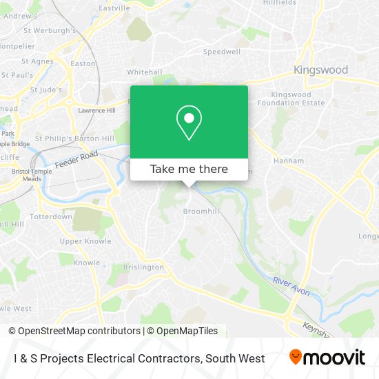 I & S Projects Electrical Contractors map
