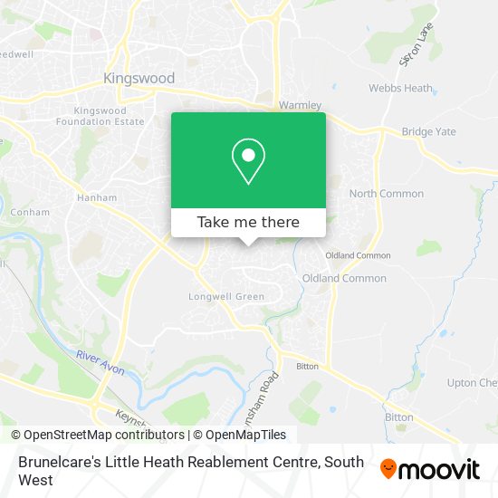 Brunelcare's Little Heath Reablement Centre map