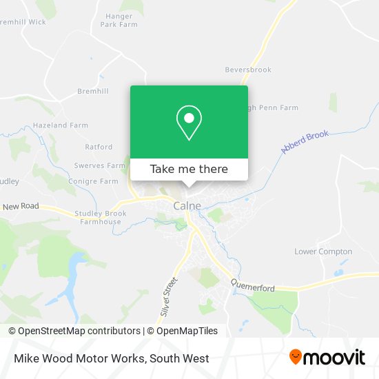 Mike Wood Motor Works map