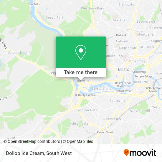 Dollop Ice Cream map