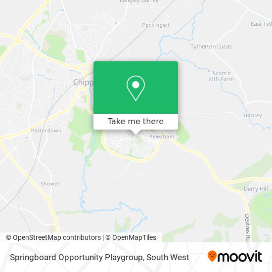 Springboard Opportunity Playgroup map