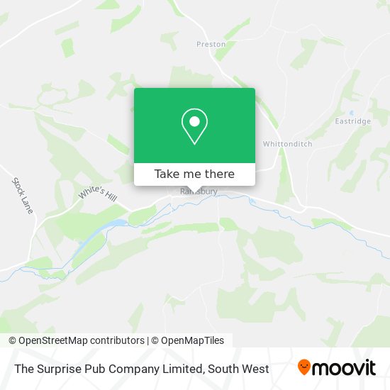 The Surprise Pub Company Limited map