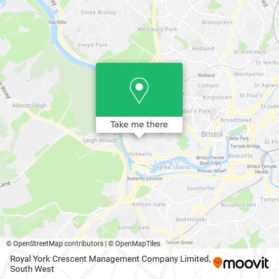 Royal York Crescent Management Company Limited map