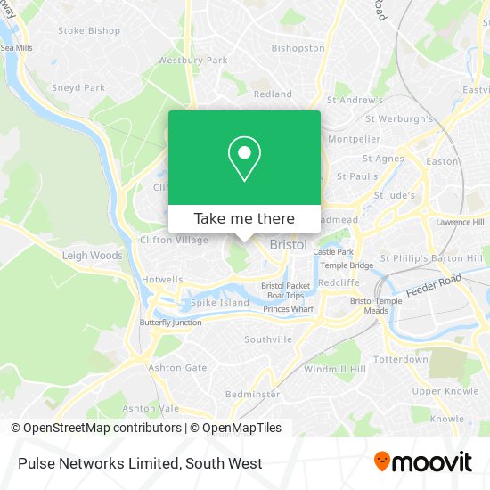 Pulse Networks Limited map