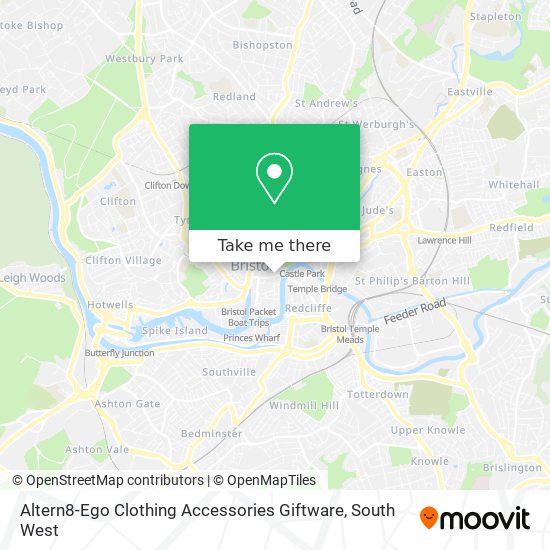 Altern8-Ego Clothing Accessories Giftware map