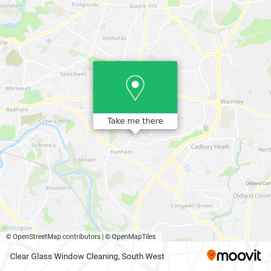 Clear Glass Window Cleaning map
