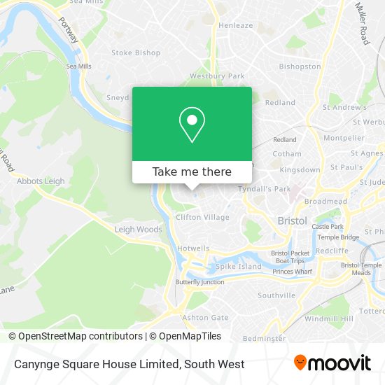 Canynge Square House Limited map