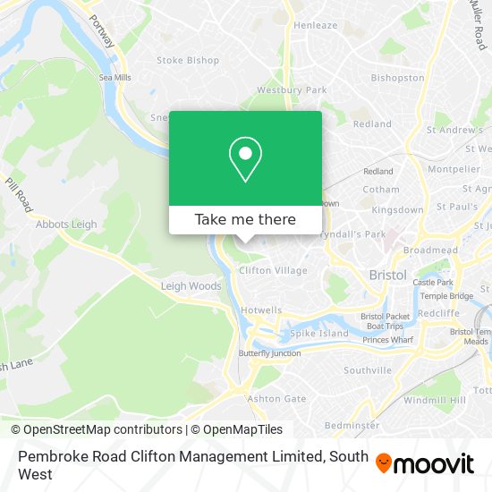 Pembroke Road Clifton Management Limited map