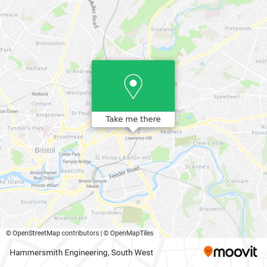 Hammersmith Engineering map