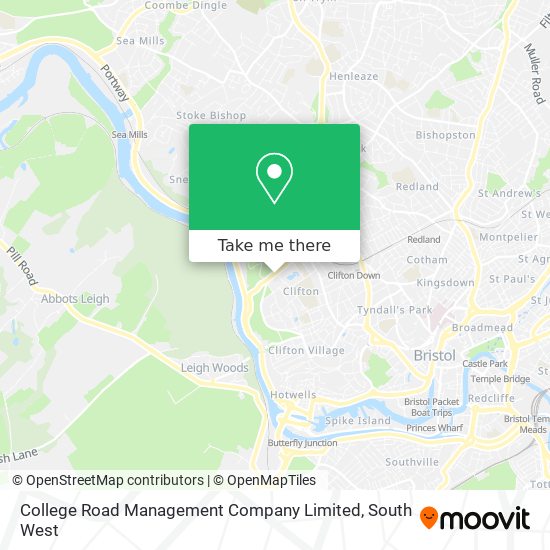 College Road Management Company Limited map