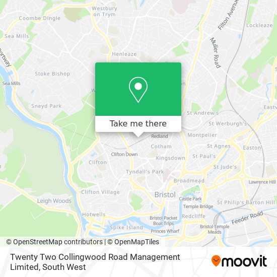 Twenty Two Collingwood Road Management Limited map