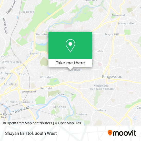 Shayan Bristol map