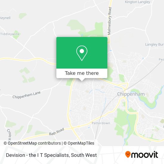 Devision - the I T Specialists map
