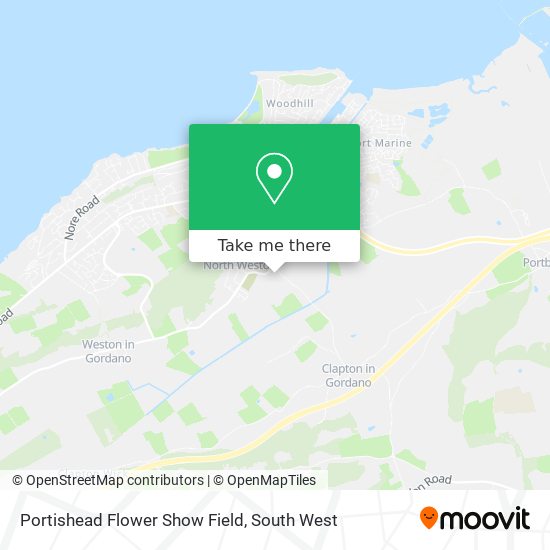 Portishead Flower Show Field map