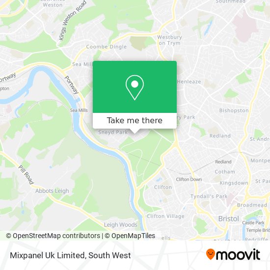 Mixpanel Uk Limited map