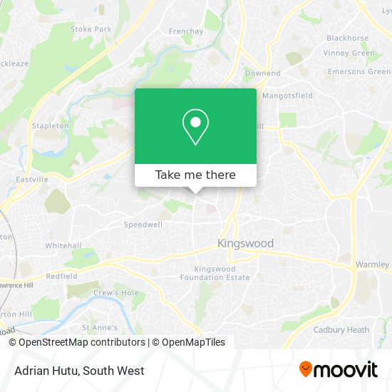 Adrian Hutu map