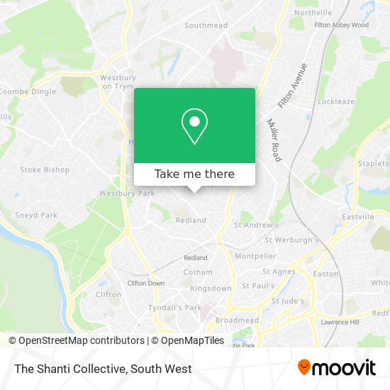 The Shanti Collective map