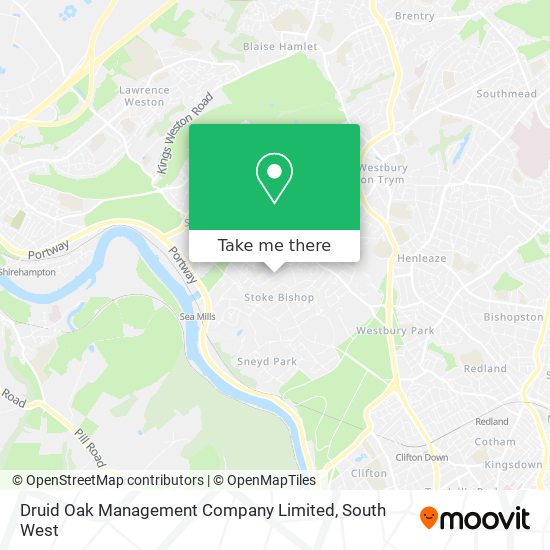 Druid Oak Management Company Limited map