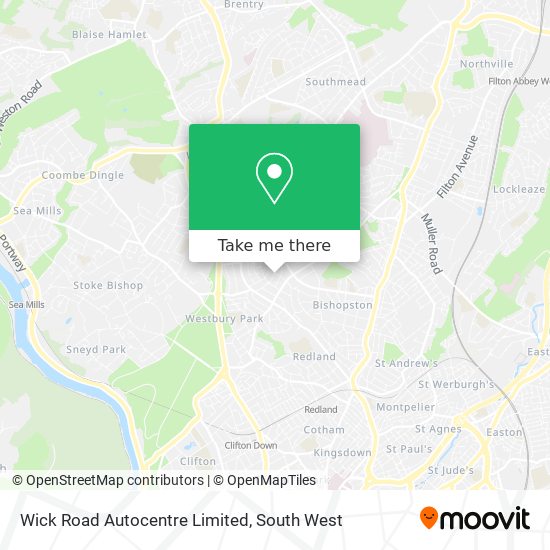 Wick Road Autocentre Limited map