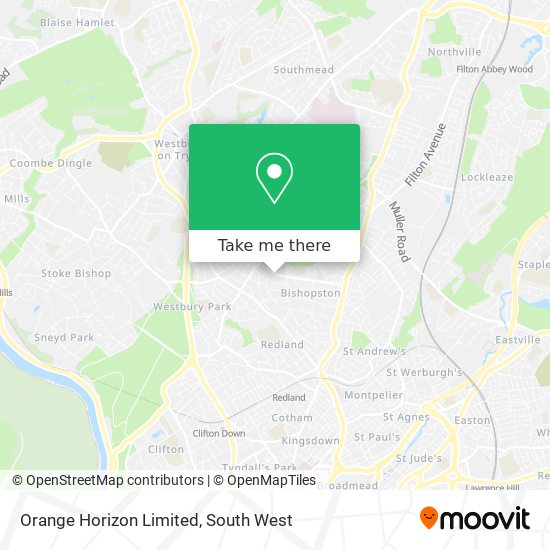Orange Horizon Limited map