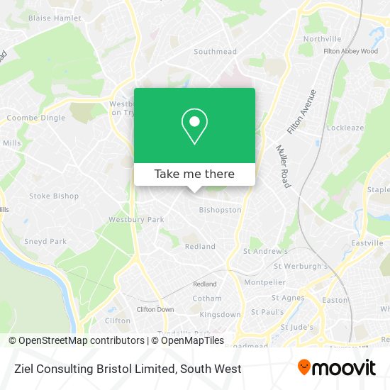 Ziel Consulting Bristol Limited map