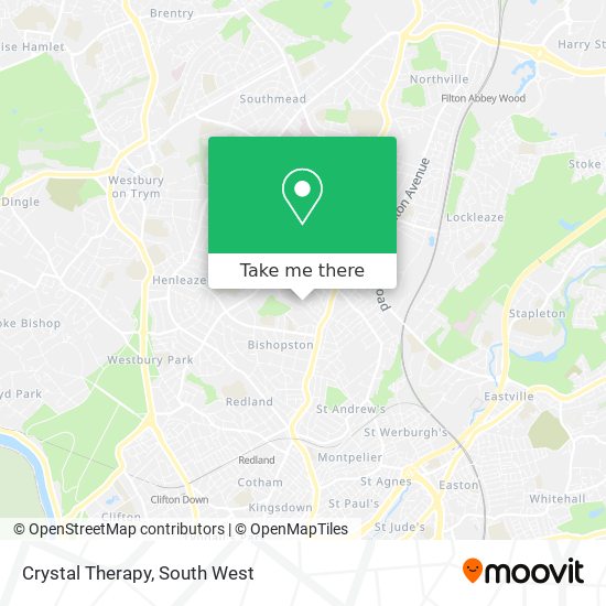 Crystal Therapy map