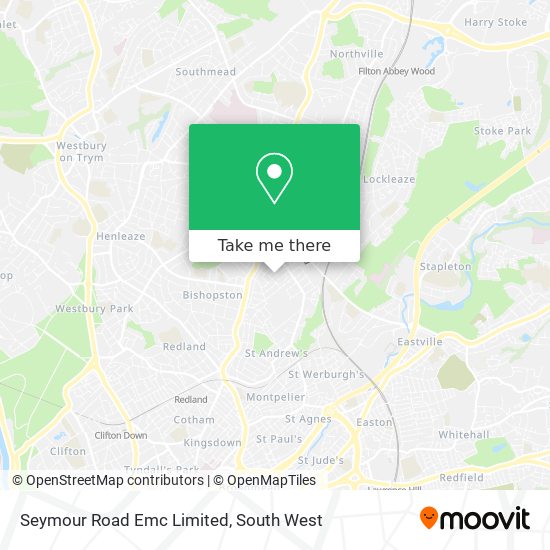 Seymour Road Emc Limited map