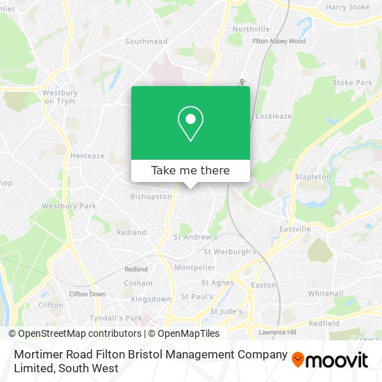 Mortimer Road Filton Bristol Management Company Limited map