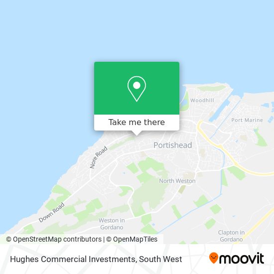 Hughes Commercial Investments map