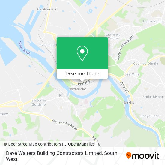 Dave Walters Building Contractors Limited map